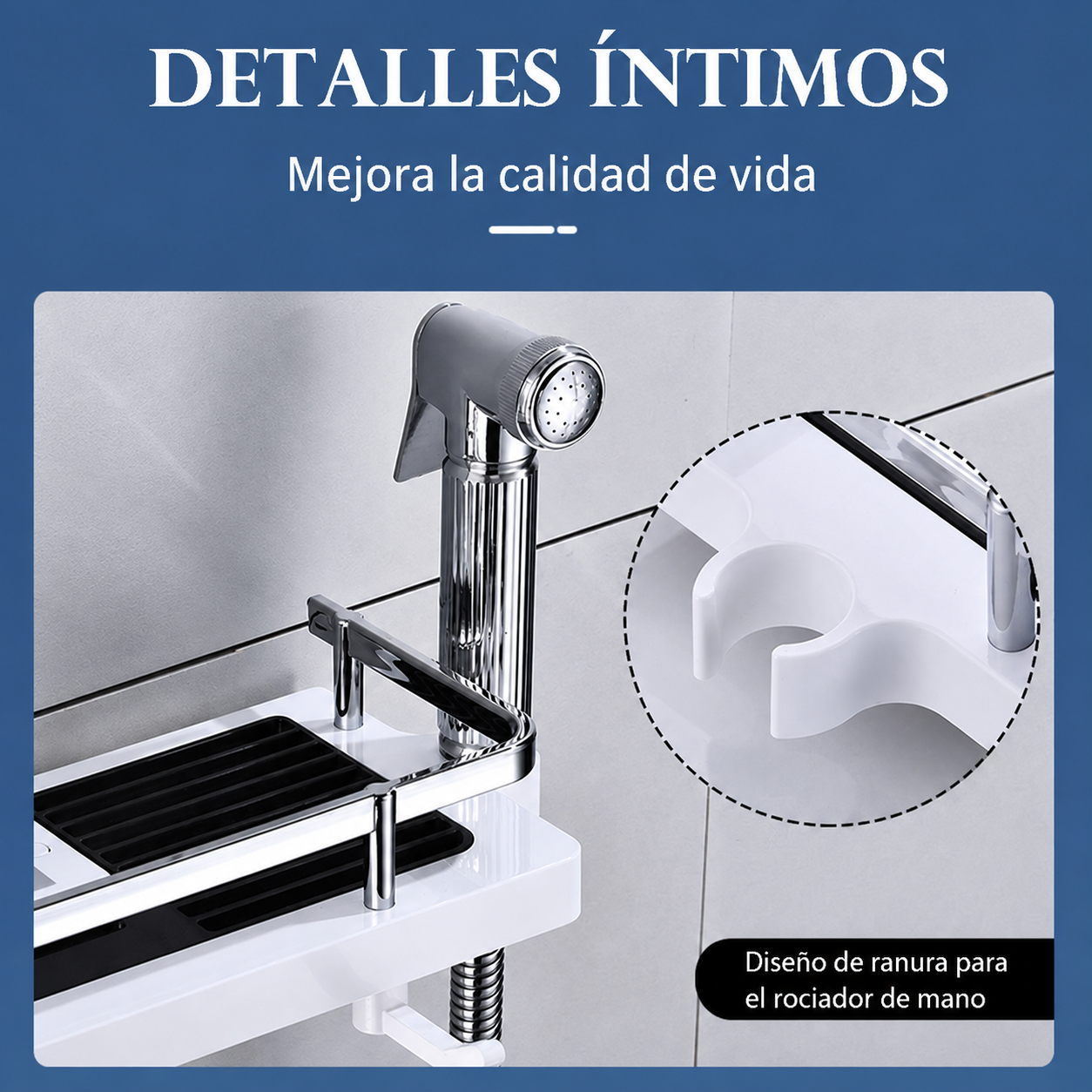 Estante Multifuncional para Baño – Organiza tu Espacio Sin Taladrar