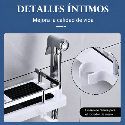 Estante Multifuncional para Baño – Organiza tu Espacio Sin Taladrar