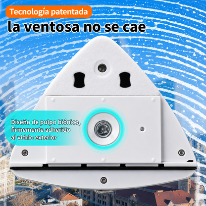 Limpiacristales Magnético con Depósito – Ventanas Impecables Sin Esfuerzo